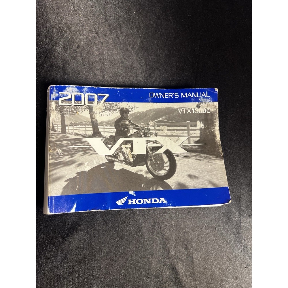 Vintage 2007 Honda VTX1300C OEM Owner's Original Manual